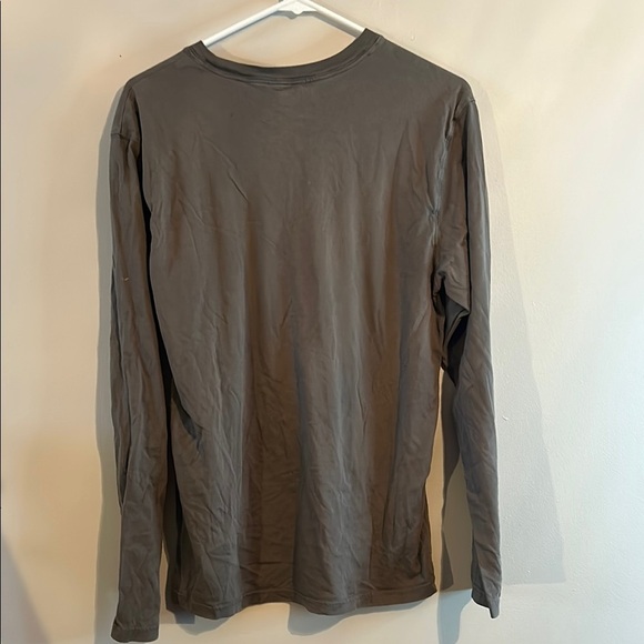 Calvin Klein Gray Long Sleeve Tee Classic Crew Neck - Picture 6 of 6